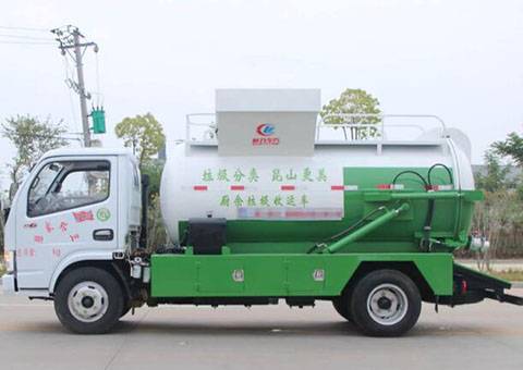 Environmental protection garbage truck