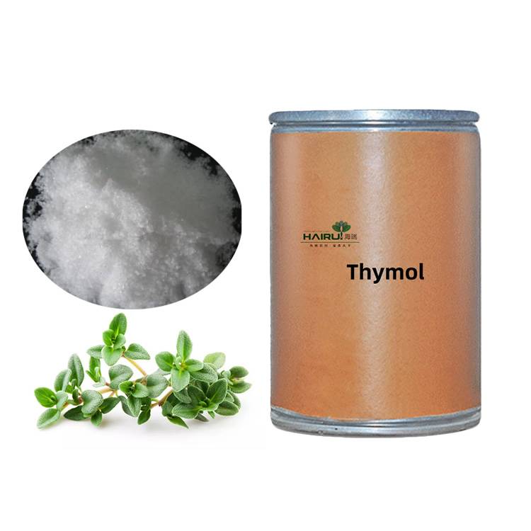 Pharmacy grade natural Thymol powder crystal additive