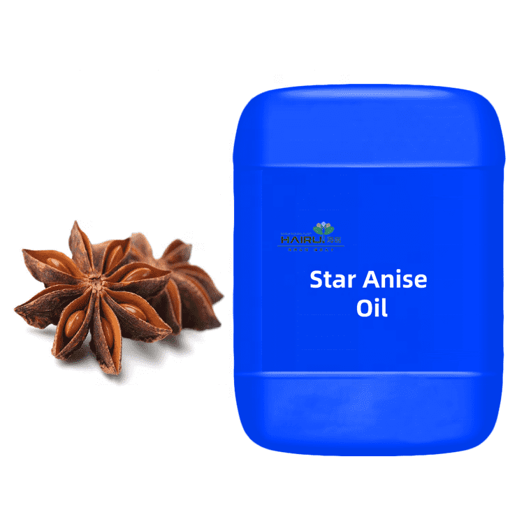 High Quality Pure Natural Bulk Star Anise Oil with 99% anethole