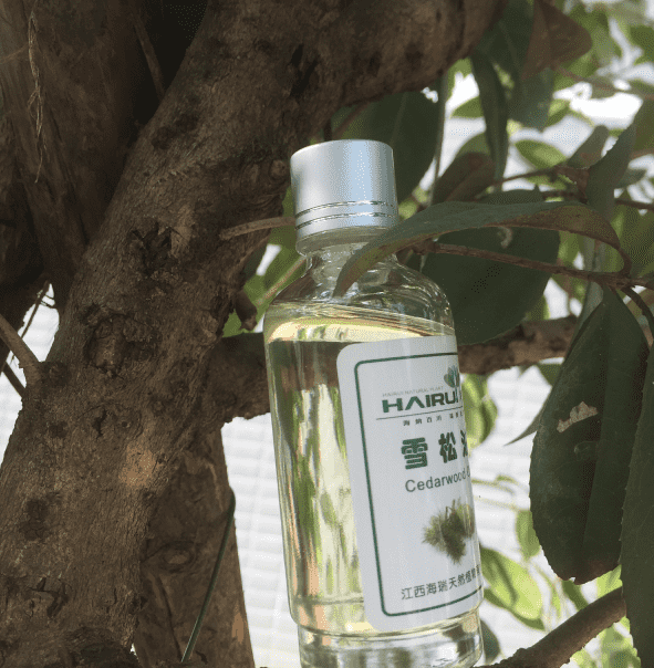 Label OEM HDPE Bottle packing cedar fragrance cedarwood essential oils