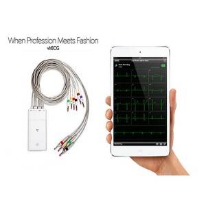 Portable Wifi ECG Recorder Small Resting ECG Equipment Heart Rate Monitor