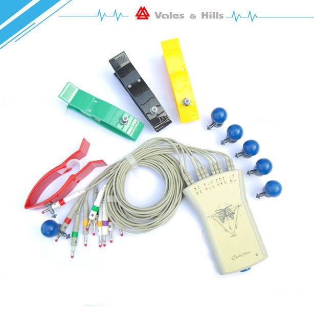 Mini PC ECG Device Ambulatory ECG Monitoring With Stable Software CE Approval