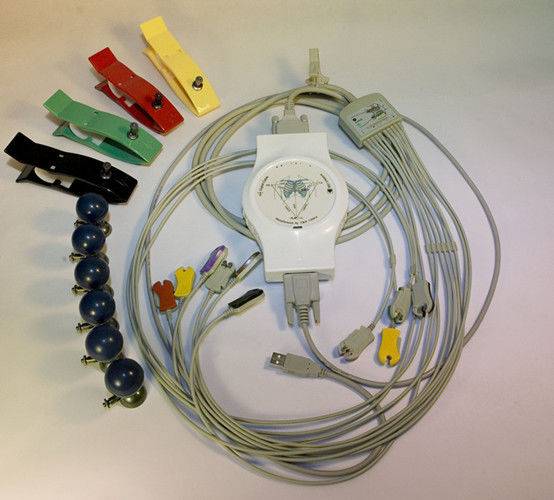 Portable PC Based ECG Equipment 12 Lead Recording , EKG Heart Monitor