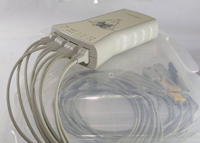 Bluetooth Mobile ECG Machine , Handheld EKG Monitor Automatic Interpretation