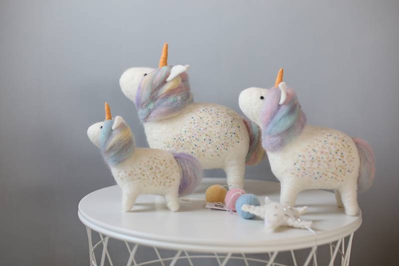 The kids room décor wool unicorn Featured Image