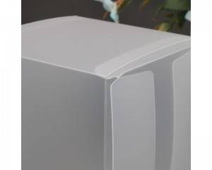 Gift packaging folding clear PET PVC PP Transparent Plastic Box matte finish