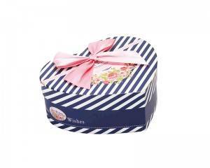 Heart Shape Gift Box with bowknot New Year Gift Box Birthday Present Box