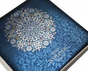 Luxury Design Custom Logo Silver Foil Stamping Black Paper Gift Set Make Up Cosmetic Brush Packaging Box