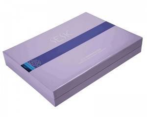 Up-Market Beauty Use Skin Care Set Gift Packaging Box Magnetic Book Paper Box For Cosmetic Makeup Products