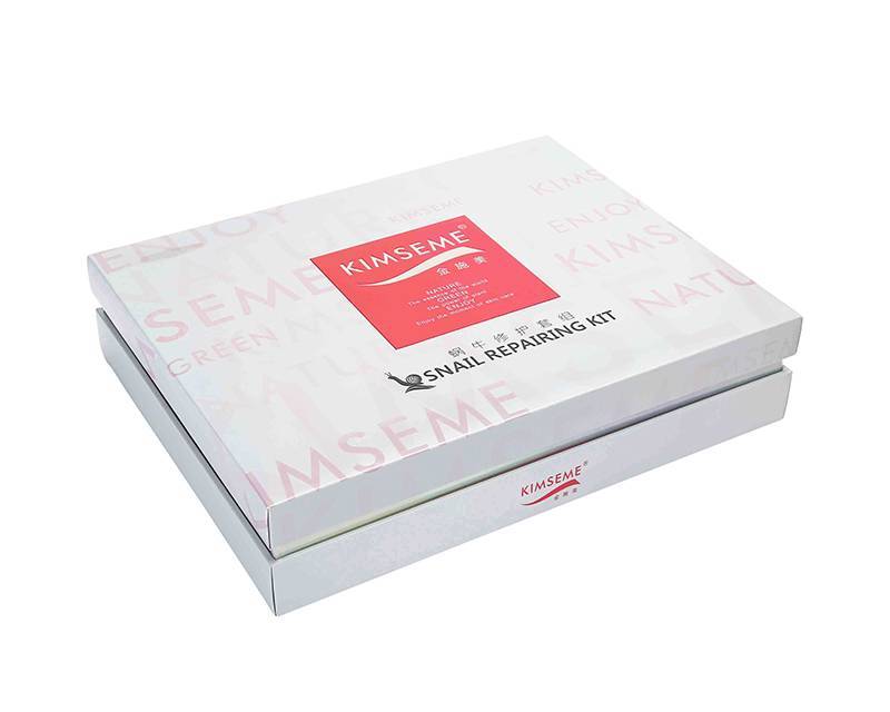 Custom Lid And Base Rigid Cardboard Printing Pink Cosmetic Packaging Box Good Price Featured Image