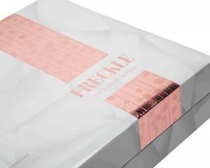 Large Design Modern Cardboard Rigid Flip Skincare Closet Custom Perfume Paper Box With Foil Printing