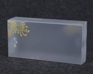 Custom logo printed eco recyclable pvc manufacturer clear plastic clear package box clear pet plastic boxes