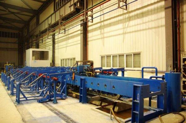A frame of large hydraulic press