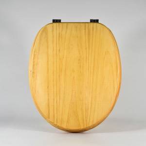 HYL-NWP02 Pine wood toilet seat
