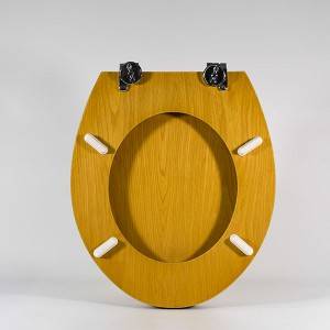 MDF Wooden veneer Toilet seat