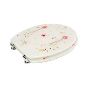 HYS- PR05 Decorated dry flower polyresin seat cover