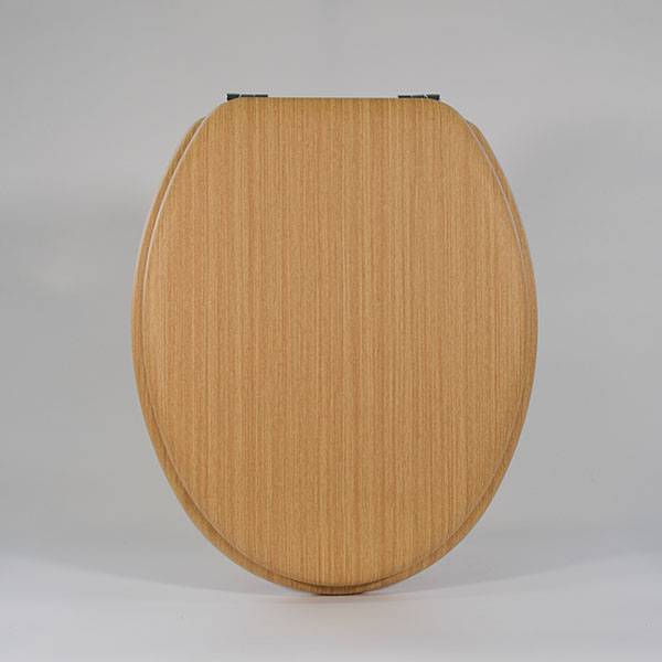 HJ-KJW026 Technology wood grain toilet seat Featured Image