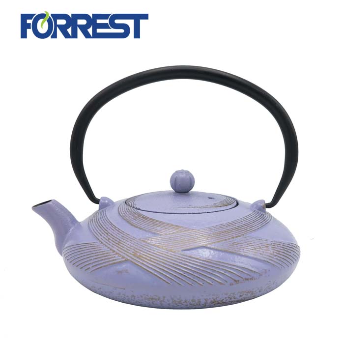 0.65L enamel  japanese cast iron teapot cast iron kettle
