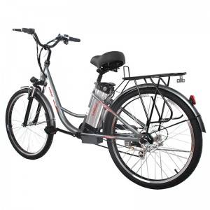 most popular 26 inch white city electric bicycleapproved 7-speed cycle share bikefree shipping ebike city bike ebicycle