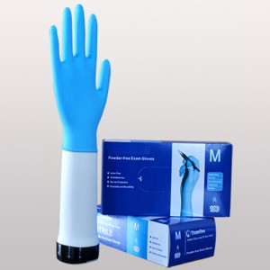 Nitrile gloves, nitrile cleanroom gloves