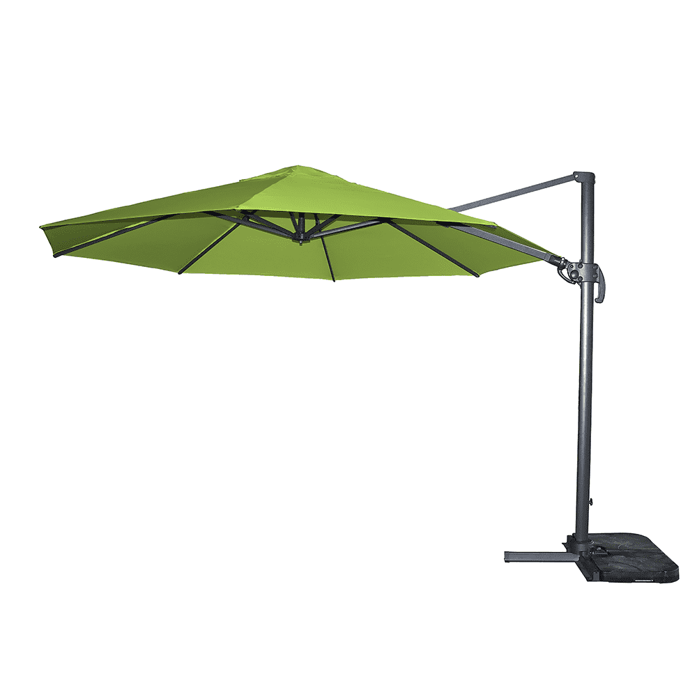 Hot sale Garden Aluminium Hanging Sun Umbrella Parasol 3.5M