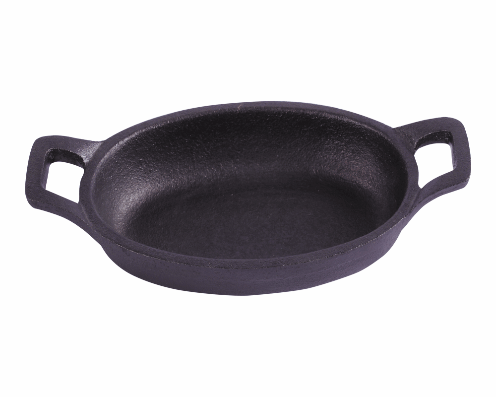 cast iron mini preseasoned baking pans
