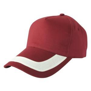 351: 5 panel cap, normal cotton cap,tape decorated cap