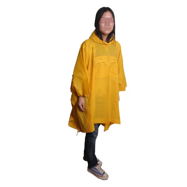 R4003A:economic poncho with pocket Featured Image