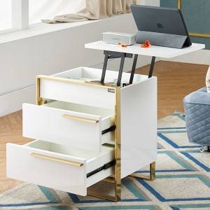YF-H-203-2 lift up top multifunction sidetable