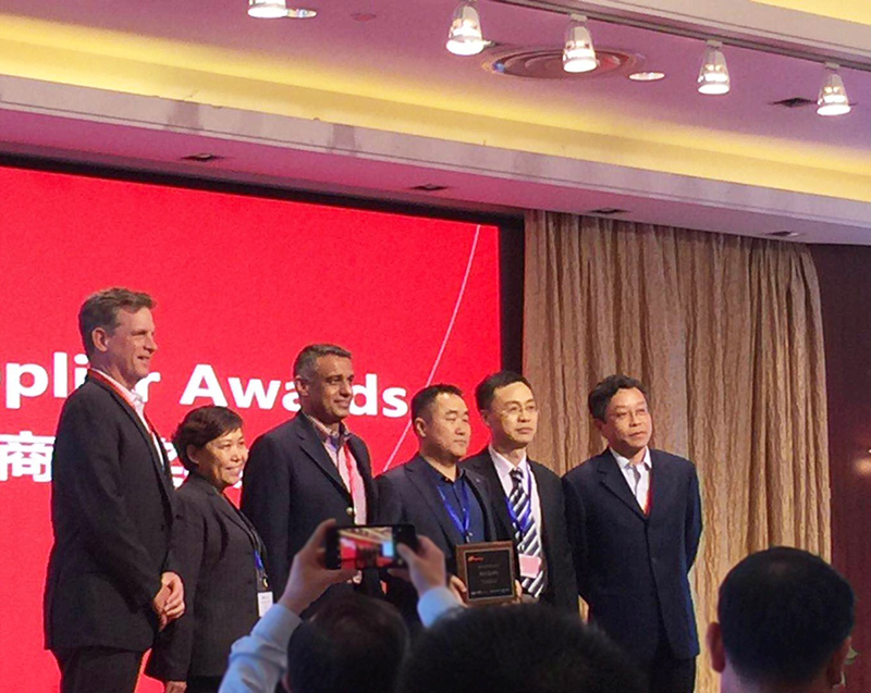 Hebei Electric Motor Co., Ltd won the “2018 Asia Pacific Best Quality Award” from Ingersoll Rand