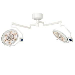 LEDD620620 Ceiling LED Dual  Dome Medical Operating Light with Wall Control