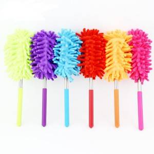 microfiber chenille cleaning duster in solid color