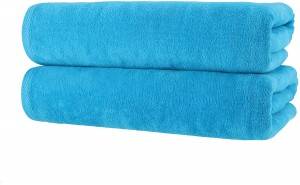 Royal Comfort and soft Solid Color Velour Terry Beach Towel with bright colors, made of 100% cotton.