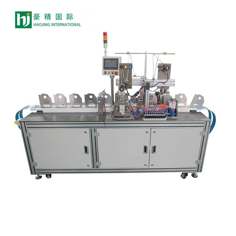 china n95 mask making machine face mask ear loop welding machine Automatic ear band welding machine Featured Image