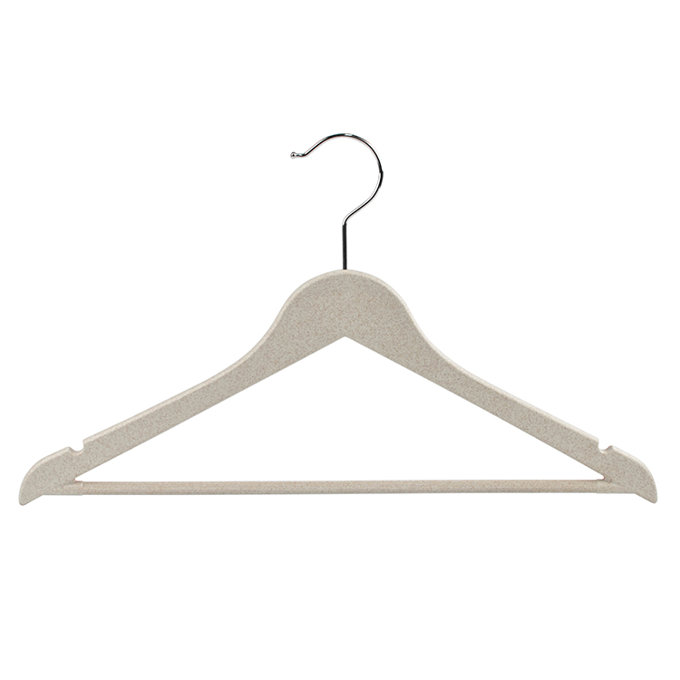 Eco Friendly Plastic Wheat Straw Hangers for Clothes Pants Featured Image