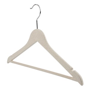 Eco Friendly Plastic Wheat Straw Hangers for Clothes Pants