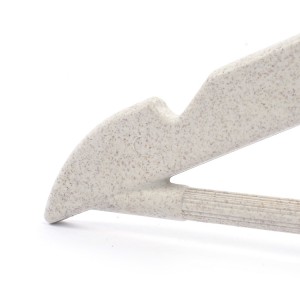 Hometime Factory Eco Friendly Biodegradable Wheat Straw Clothes Hanger