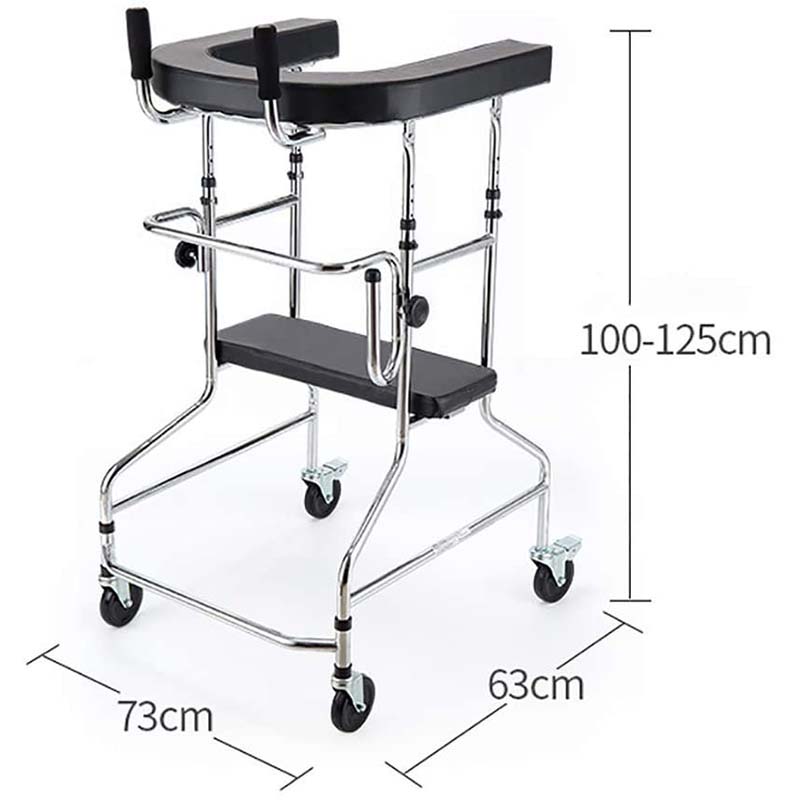 Hot New Products Medical Walkers With Wheels And Seats - Hemiplegic Walker For Adult – Hongzhu