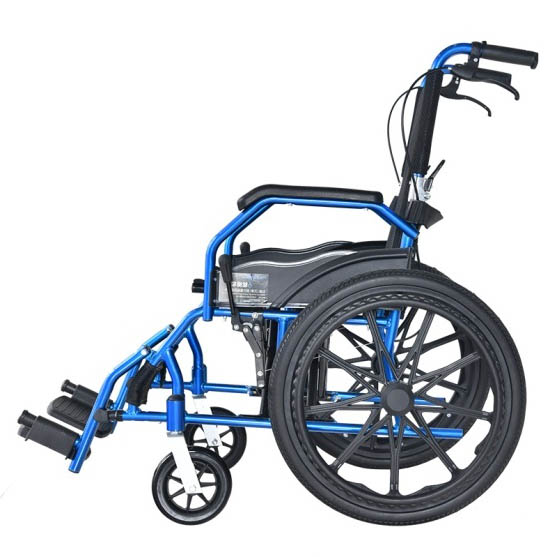 Chinese wholesale China Lightweight Portable Airport Travel Manual Wheelchair for Adults