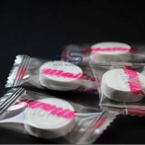 Disposable Pill Compressed Towel Candy Tissue