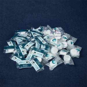 Disposable Biodegradable Compressed Tissue with Candy Bag Wrapped Individually