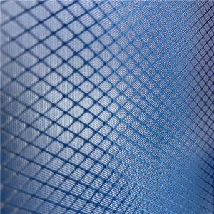0.3cm Diamond Lattice Dobby Polyester Oxford Fabric