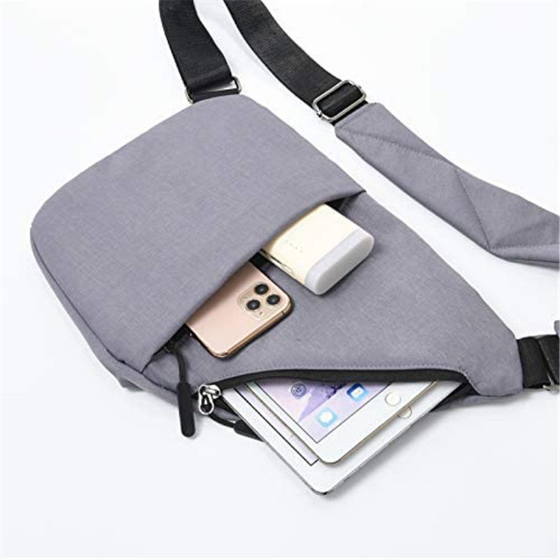 Anti-Thief Sling Bag – Slim, Lightweight & Water Resistant CrossBody Shoulder Bag/Chest Bag