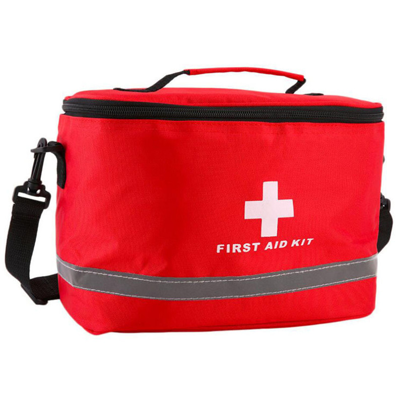 First Aid Kit Camping Military Kits Large Shoulder Strap Portable Car Emergency Medical Bag Home Travel Outdoor Storage Bag