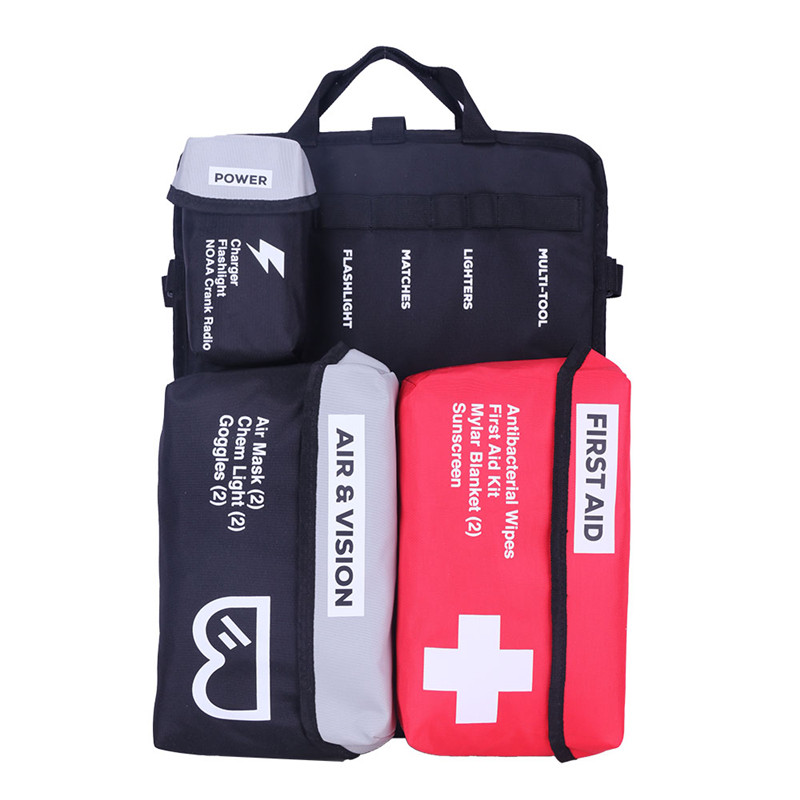 Empty First Aid Bag, Medical Backpack With Many Pockets,  Trauma Bag 