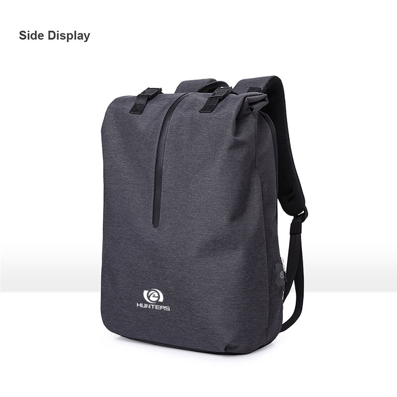 Multifunction USB charging Men 15.6inch Laptop Backpacks For Teenager zipper central opening Fashion Men Mochila Leisure Travel backpack