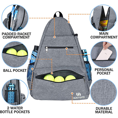 Multifunction city tennis backpack-10