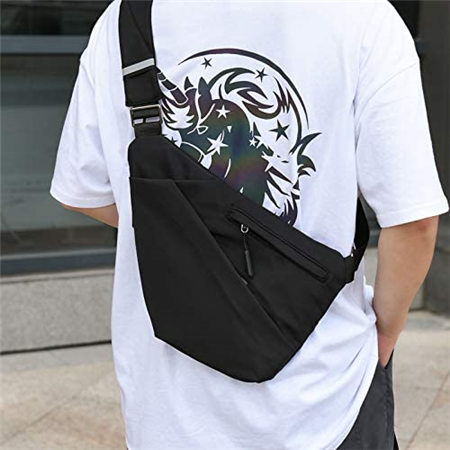 Anti-Thief Sling Bag - Slim, Lightweight & Water Resistant CrossBody Shoulder Bag/Chest Bag  