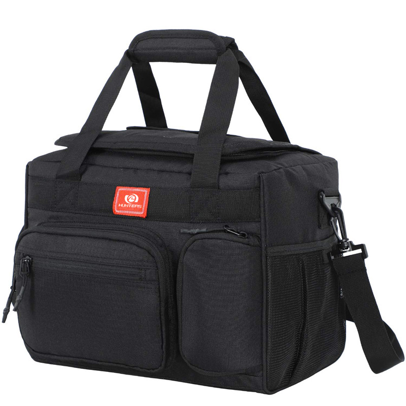 Leakproof Insulated Cooler Lunch Bag for Adult Men Women 30 Can Cooler Bag with Top Flip Lid, 18L, Multiple Pockets
