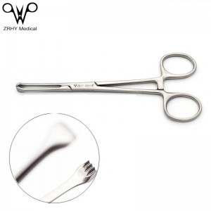 High Quality140MM/160MM Allis Tissue Forcep Medical Reusable Stainless Steel